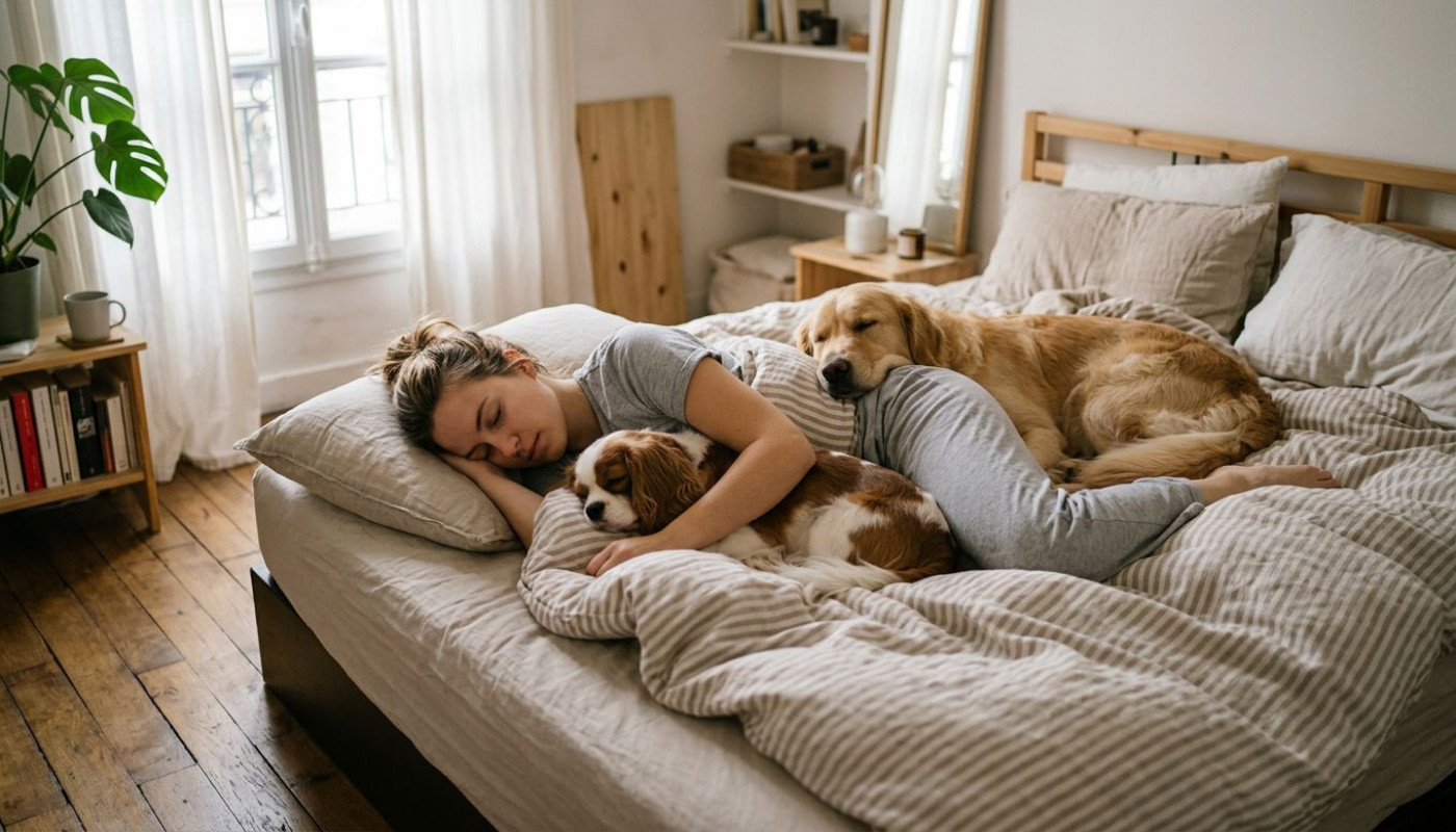 Dormir ensemble, une mode ou un vrai besoin pour nos chiens ?