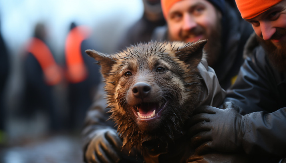 Autres - Panique en France : un loup découvert à Vienne