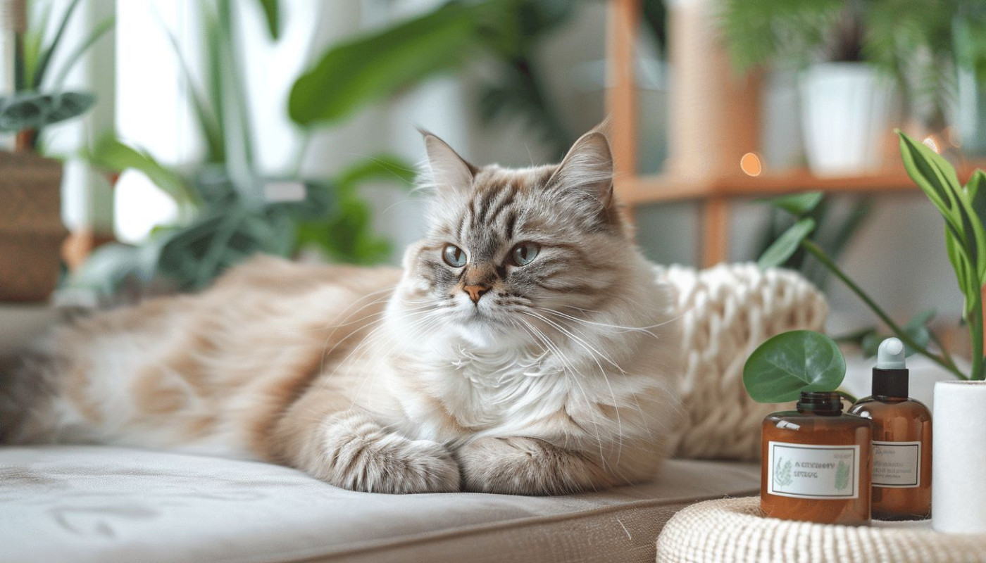 Chats - Solutions anti-stress pour félins techniques et produits pour un chat apaisé